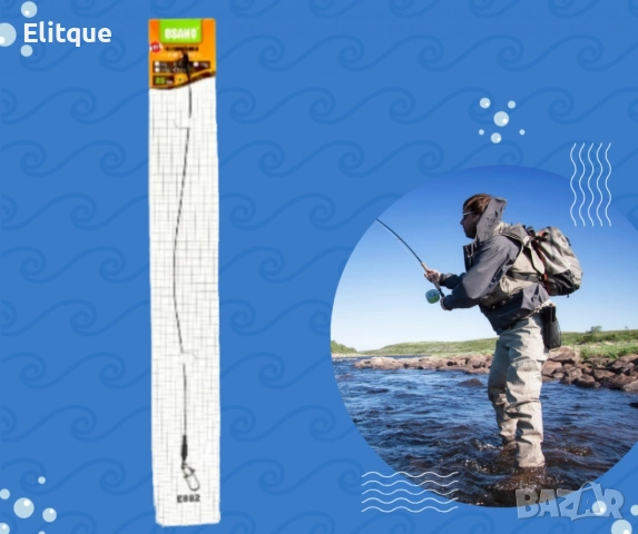 Поводи за щука – 1бр 9кг, 12кг, 15кг, 20кг, снимка 3 - Декорация за дома - 52841317