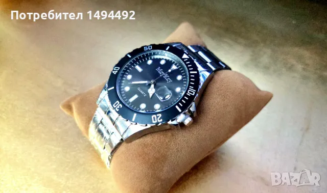 Бизнес часовник, снимка 2 - Мъжки - 48421183
