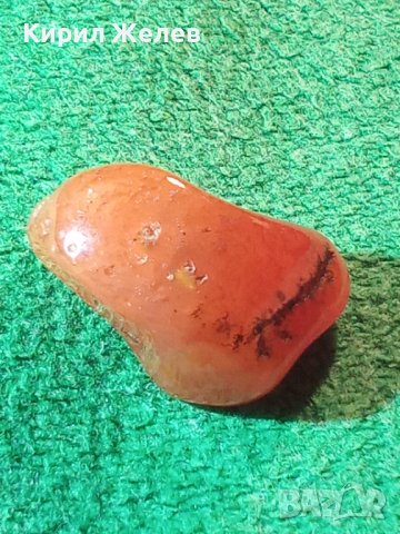 НАТУРАЛЕН СКЪПОЦЕНЕН КАМЪК КАРНЕОЛ МИНЕРАЛ 24393