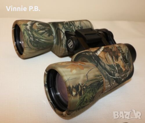 БИНОКЪЛ Bushnell Power View 10x50mm Camouflage Real Tree AP Camouflage, снимка 9 - Екипировка - 42003123