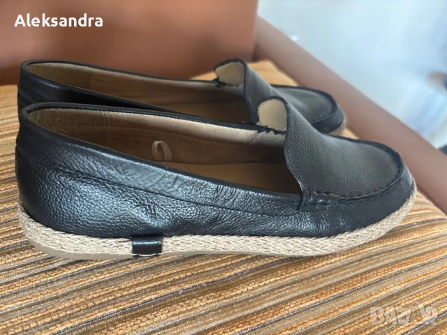 Черни мокасини Lasocki, снимка 2 - Дамски ежедневни обувки - 51407887