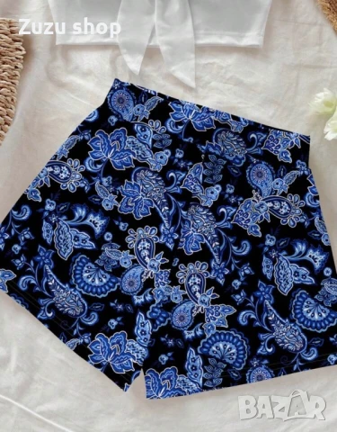 Дамски комплект къси гащи и топ, снимка 4 - Комплекти - 51065493