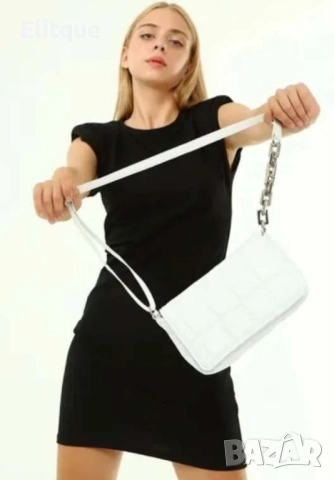 Дамска капитонирана малка чанта в модерни цветове, снимка 8 - Чанти - 52889056