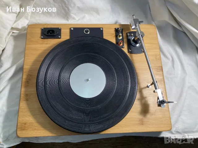 Грамофон IKEA Hack бюджет, снимка 2 - Грамофони - 49986486