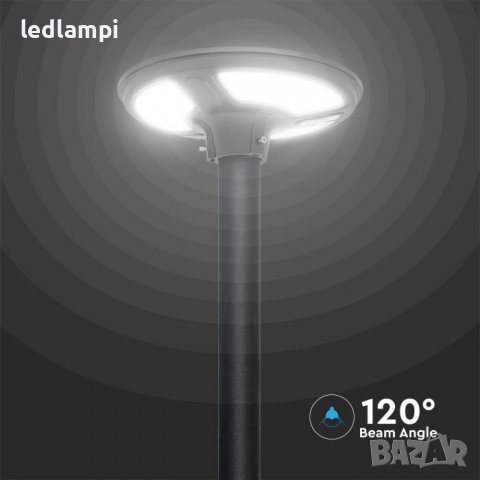 Соларно LED Градинско Тяло 10W Сензор Дистанционно IP65, снимка 5 - Соларни лампи - 38603825
