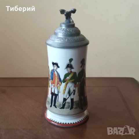 Порцеланова халба за бира-колекционерска, снимка 5 - Чаши - 52300582