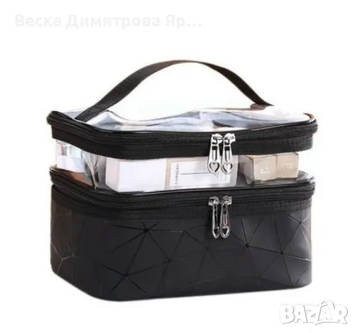 Козметичен органайзер на две нива за пътуване с дръжка HZH17, снимка 8 - Други стоки за дома - 48080524
