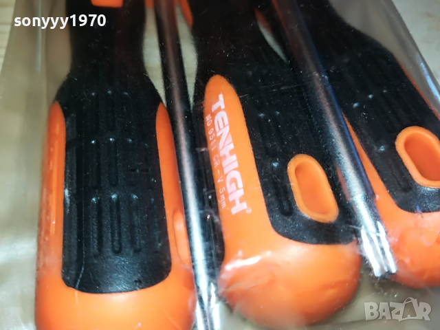 TENHIGH-ТОРКС 5БР ОТВЕРТКИ 0604222014, снимка 5 - Отвертки - 36369248