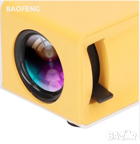 Нов PVO Мини LED видео проектор/Full HD/забавления за деца/домашно кино/HDMI/USB/дистанционно, снимка 10 - Плейъри, домашно кино, прожектори - 50702444