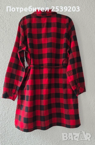 Дамска карирана рокля размер ХЛ-2ХЛ , снимка 10 - Рокли - 53697396