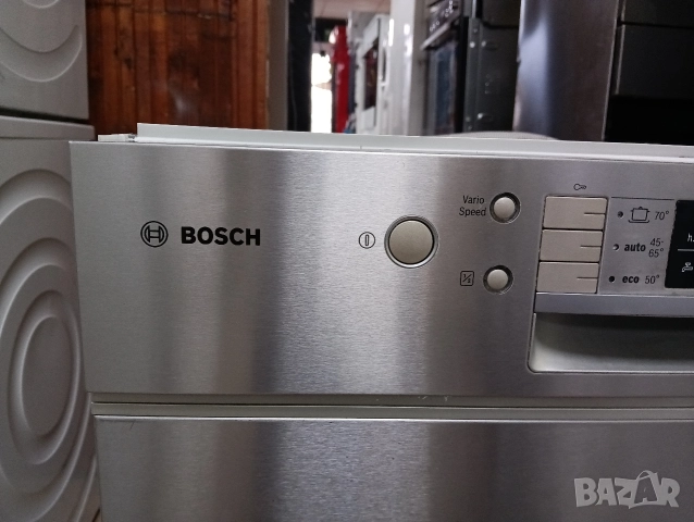 Иноксова широка 60 см съдомиялна Бош Bosch Made in Germany 2 години гаранция!, снимка 9 - Съдомиялни - 52580325