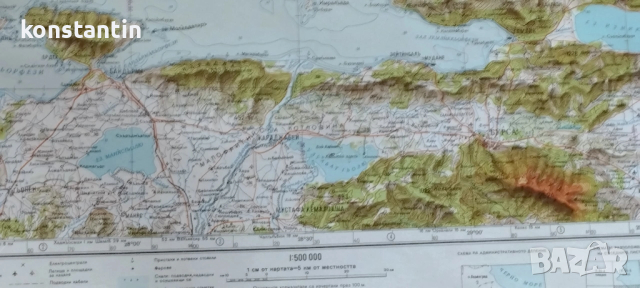 КАРТА ЦАРИГРАД/ИСТАНБУЛ, снимка 4 - Колекции - 53824542