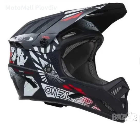 Вело каска O'NEAL BACKFLIP BOOM black/white, снимка 3 - Аксесоари и консумативи - 49269511