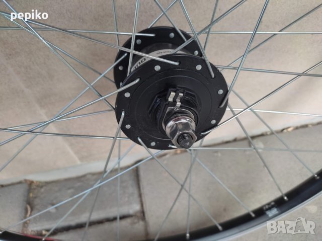 Продавам колела внос от Германия  предна капла 26 цола с динамо главина MACH 1-ER-10, снимка 2 - Части за велосипеди - 38697538