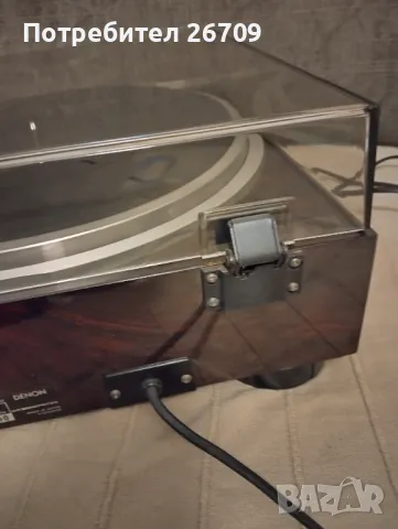 Грамофон Denon DP 47F, снимка 7 - Грамофони - 44826854