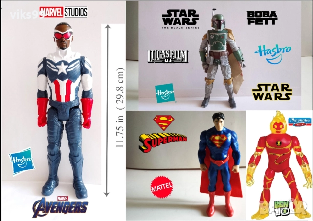 Оригинални колекционерски екшън фигурки