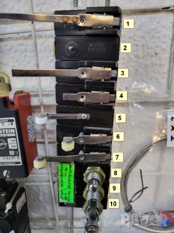 Малки Крайни изключватели - 21 лв за бройка ., снимка 1 - Резервни части за машини - 39550759