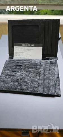 Луксозен нов кожен портфейл- Cerruti 1881 Holt NLT611, снимка 7 - Портфейли, портмонета - 56044727