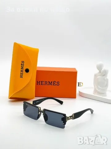 Hermes Слънчеви Очила С UV400 Защита С ПОДАРЪК🎁Калъф Хермес - Различни Цветове Код D2140, снимка 3 - Слънчеви и диоптрични очила - 49422582