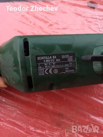 Ударна дрелка/бормашина BOSCH PSB450 R(450W), снимка 3 - Бормашини - 41886645