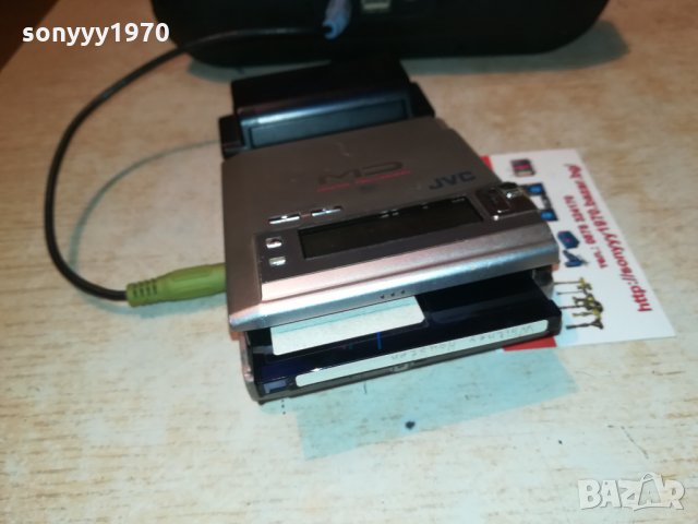 JVC MADE IN JAPAN-MINIDISC RECORDER 2510211611, снимка 4 - Радиокасетофони, транзистори - 34578805