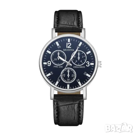 Мъжки спортно-елегантен ръчен часовник с к. верижка, снимка 1