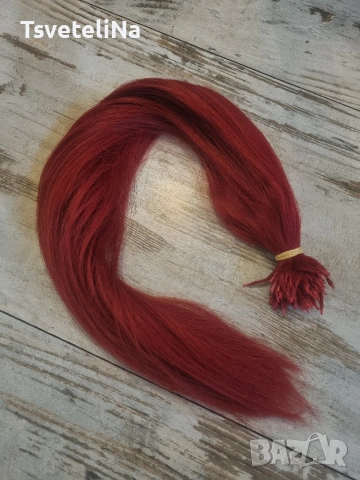 Кератинови кичури, Естествена коса, снимка 6 - Аксесоари за коса - 53309806