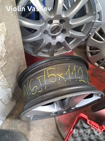 Джанти VW R15, снимка 3 - Гуми и джанти - 51689903