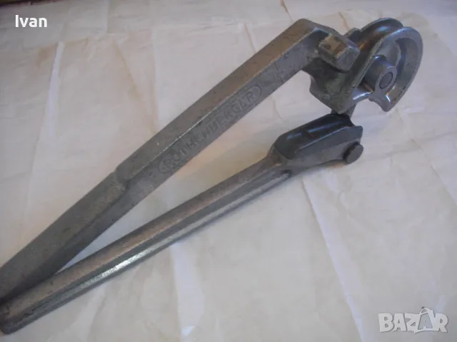 ROTHENBERGER 18mm Ръчен ТРЪБОГИБ огъване тръби ф18мм Радиус 50мм Промишлен Индустриален 3кг Алумин, снимка 3 - Други инструменти - 47603075