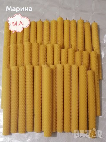 Свещи от пчелен восък., снимка 5 - Пчелни продукти - 40552031