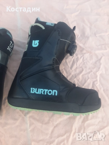 Сноуборд ботуши,обувки 39 номер BURTON  PROGRESSION BOA, снимка 2 - Зимни спортове - 52806237