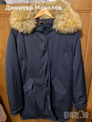 Зимно дамско яке/полушуба/парка