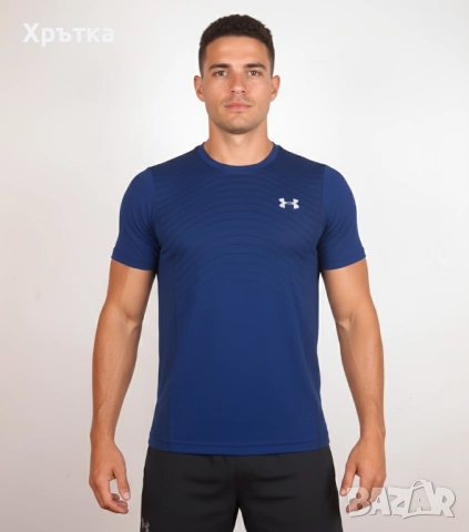 Under Armour Seamless - Оригинална мъжка тениска р-р SM
