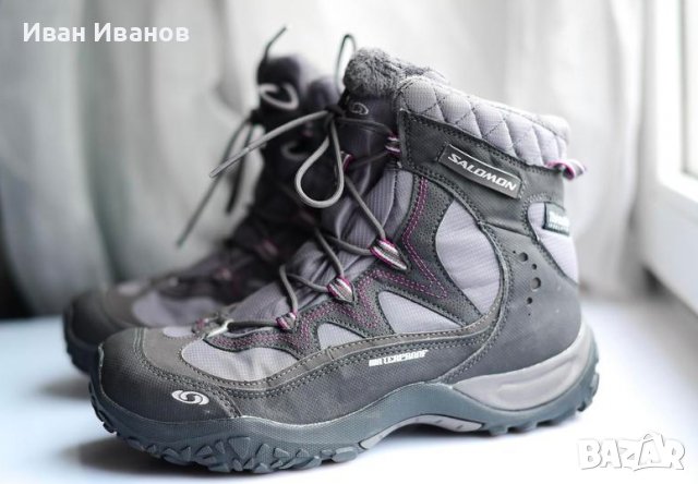 водоустойчиви туристически/зимни термо  боти SALOMON WEST TS WP  номер 36 2/3 , снимка 2 - Други - 39131844