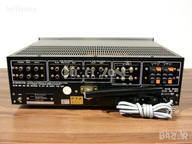 РЕСИВЪР  Kenwood kr-4050 , снимка 6 - Ресийвъри, усилватели, смесителни пултове - 34000967