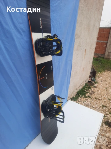 Сноуборд 155см. Salomon Huck Knife RTL Wide с автомати, снимка 7 - Зимни спортове - 53205887
