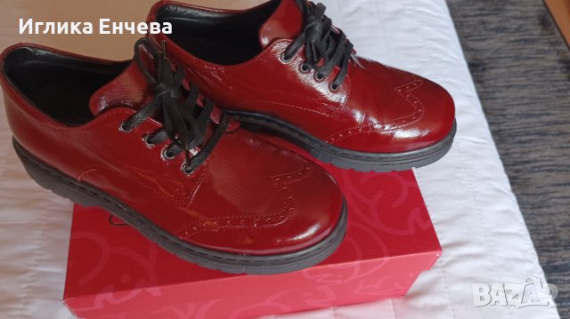 Детски обувки от лачена кожа , снимка 3 - Детски обувки - 41922765