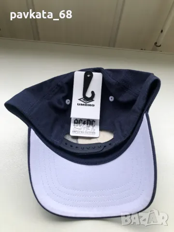 Шапка AC/DC High Voltage Umbro Cap, снимка 12 - Шапки - 50437870