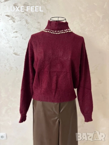 Кашмир ✨Дамски Пуловери , снимка 3 - Блузи с дълъг ръкав и пуловери - 53226302