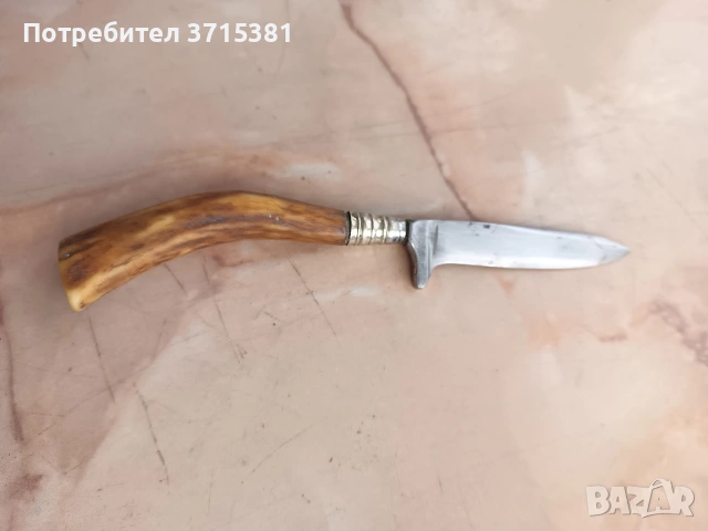 Нож с дръжка кокъл, снимка 5 - Ножове - 53657701