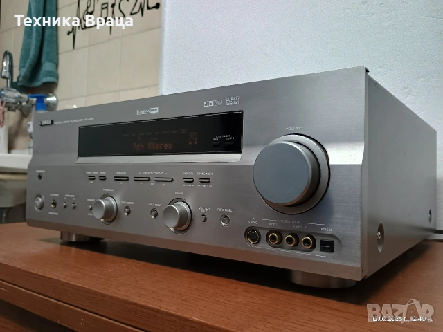 Yamaha RX-V657. 7.1-канален ресивър с висока мощност и качествен звук. Изпращам видео. , снимка 7 - Ресийвъри, усилватели, смесителни пултове - 53570535