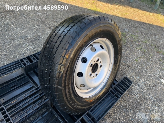 Резервна гума+Джанта 15цола 5x118 за бус Fiat Ducato,Iveco Daily,Citroen Jumper,Peugeot Boxer,Opel M, снимка 10 - Гуми и джанти - 51808921