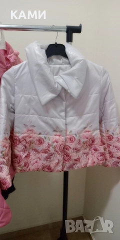 Детско яке/палто/сафари за момиче 128-134-140, снимка 2 - Детски якета и елеци - 52025669