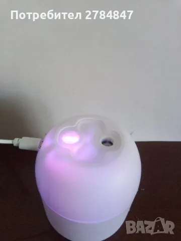 Светещ овлажнител , снимка 2 - Овлажнители и пречистватели за въздух - 48636725