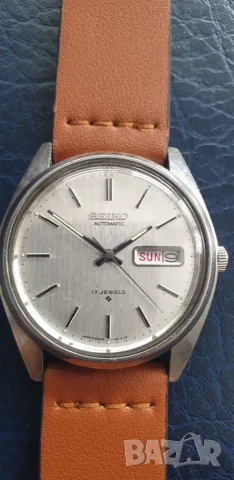 Рядък винтидж мъжки часовник Seiko 5 Automatic 6309-8020, снимка 3 - Антикварни и старинни предмети - 55843993