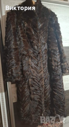 Палто от лисица, снимка 10 - Палта, манта - 53225841