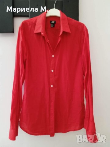 H&M памучна риза - М - 100% памук