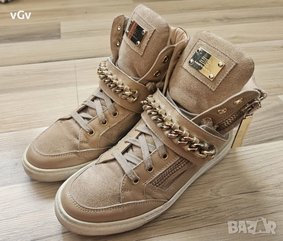 Дамски кожени кецове Elisabetta Franchi -36/37