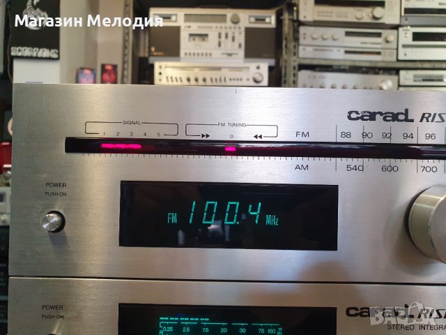 CARAD RISING Аудиосистема състояща се от усилвател Carad Rising SC-3 + тунер Carad Rising SC-2 + кас, снимка 4 - Аудиосистеми - 41546335