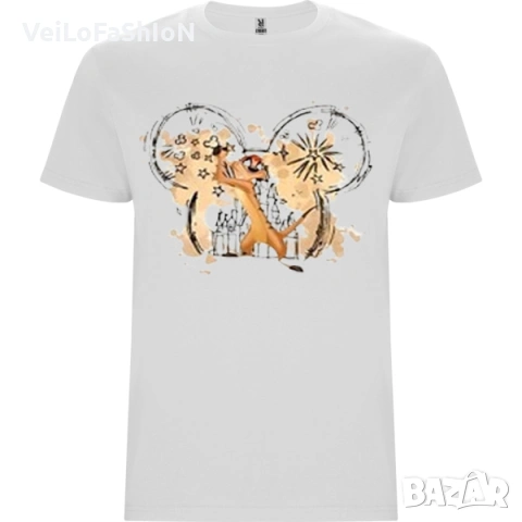 Нова детска тениска с героите от Цар Лъв, снимка 7 - Детски тениски и потници - 48122404